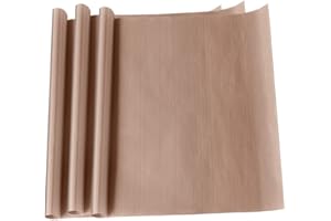 EQUTY BAYMERS 3 Pack 12 x 16" PTFE Teflon Sheet for Heat Press Transfer Non Stick Paper Reusable Heat Resistant Craft Mat,Protects Iron,for Heat Press Machines