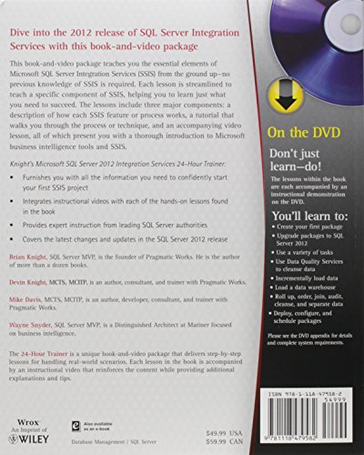 Knight's Microsoft SQL Server 2012 Integration Services 24-Hour Trainer