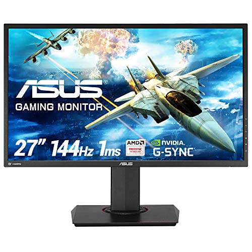Aeropost.com Jamaica - ASUS 27inch 2k 144Hz WQHD FreeSync Gaming Monitor  IPS 4ms Response Time HDMI DisplayPort USB 30 2560 x 1440 Display with  Pivot Tilt and Swivel ASUS EyeCare (MG279Q)