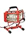 Woods L5200 500-Watt Wide Angle 160-Degree Halogen Work Light with Weatherproof Switches, 5-Foot Cord, Red