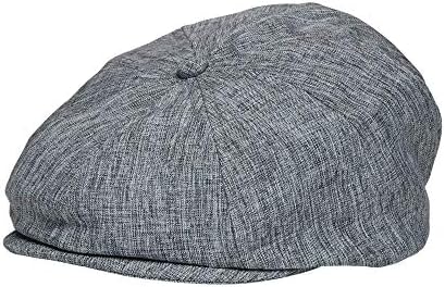 boys gray newsboy hat
