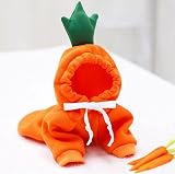 XIAOYU Pet Hoodie Carrot Style Puppy Dog Cat Clothes Small Medium Large view 5