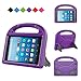 MENZO Kids Case for Amazon All-New Fire HD 8 2018/2017, Light Weight Shockproof Handle Stand Kids Friendly Case for Fire HD 8 inch (2017 and 2018 Releases) Tablet, Purple
