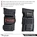 Flybar Knee and Elbow Pads, Wrist Guards Protective Safety Gear Set - Multi Sport Protection For Skateboarding, BMX, Pogoing, Inline Skating, Scooter - Kids, Teen & Adult Sizes (Black, X-Small)