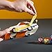 Stanley Jr Custom Orange Race Car - DIY Woodworking Model Kits for Kids - Easy to Assemble Race Car Building Set - Wood Race car Kit - Wooden Crafts - Paint & Decals Included