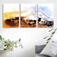 3 Piece Canvas Wall Art Abstract Mountain Canvas Prints Home Artwork Decoration for Living Room,Bedroom - 16