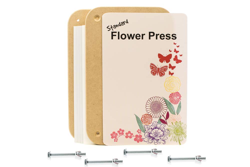 Peakdale Flower Press, Spring Standard 275 x 175mm Rectangular Wooden Flower Press