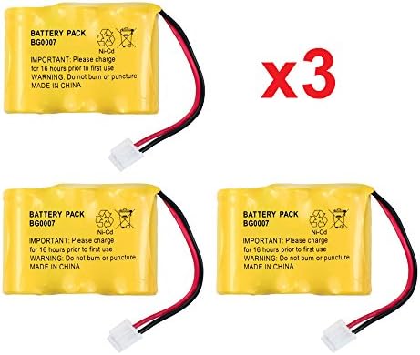 Fenzer Replacement Cordless Phone Rechargeable Battery for Sharp FT-4150 FT-4155 FT-4160 FT-4250 FT-4255 FT-4260 FT-4265ID FT-4350 FT-4355 FT-5505 FT-5510 FT-5555