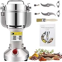 CGOLDENWALL 300g Electric Grain Grinder Mill Safety Upgraded Spice Herb Grinder Stainless Steel Pulverizer Super Fine…