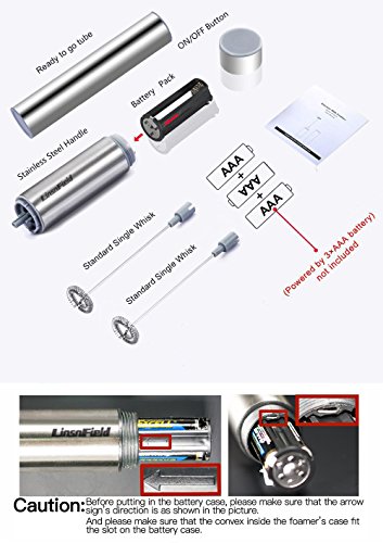 3 LinsnField+Cordless+Handheld+Portable+Stainless