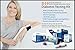 FORA D10 2-in-1 Blood Glucose and Wrist Blood Pressure Monitor Testing Kit, Ideal for Diabetes and Hypertension, 1 Talking Meter, 50 Test Strips, 100 Lancets, 1 Lancing Device, Carry Case