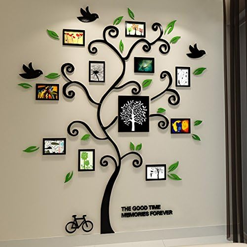 Philo Fun Fantastic Family Tree 3D Sticker Wall Photo Frame