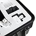 Drone Crates DJI Phantom 4 Case - Rolling, Hardshell, Waterproof, Lifetime Warranty, Made In The USA (Black Case, White Foam)