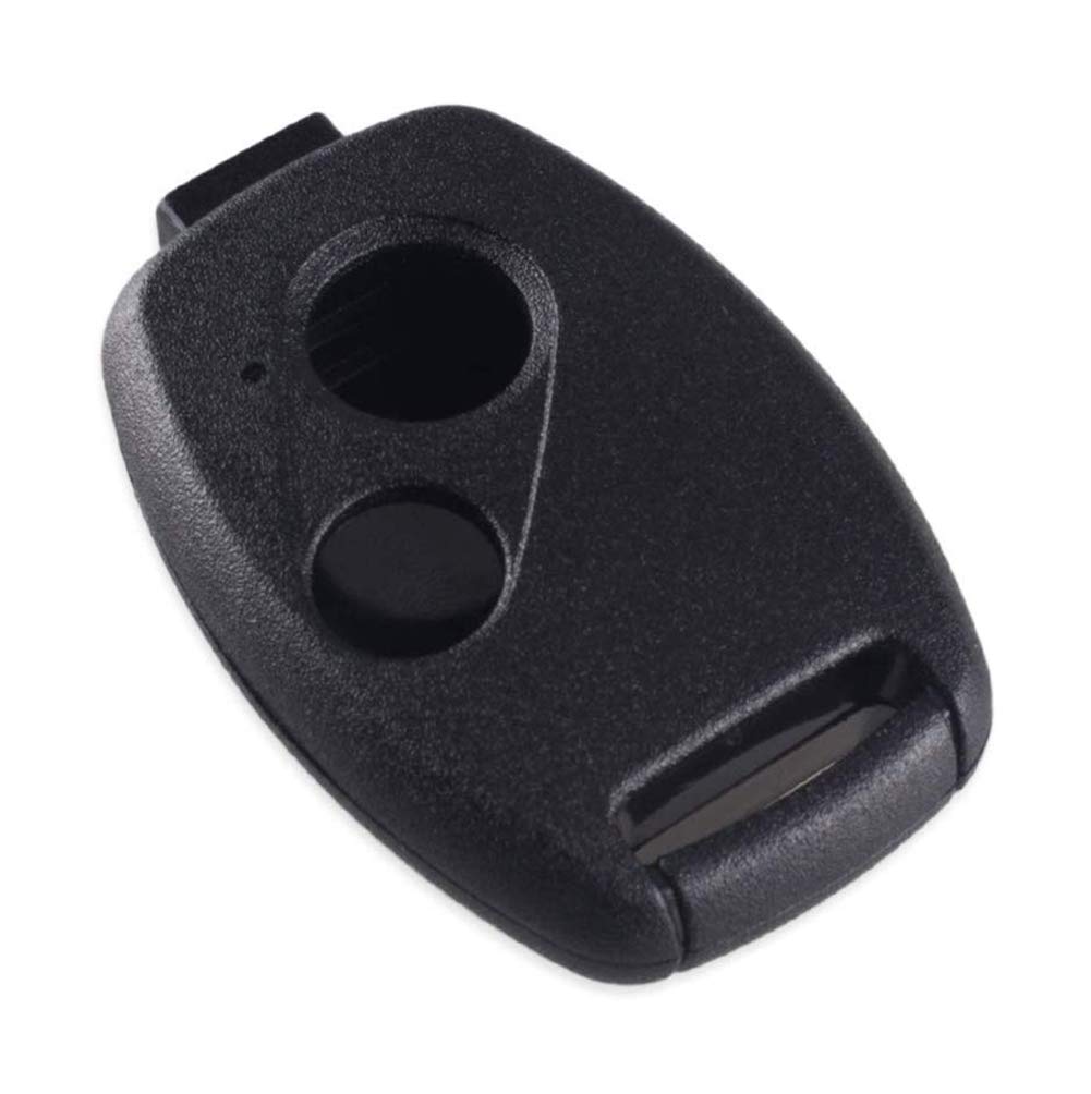 Kelay 2 Buttons Key Fob Case Remote Control Key Replacement Compatible for Honda Accord Crosstour Civic CR-V CR-Z Pilot Fit Odyssey (without Key Blade)