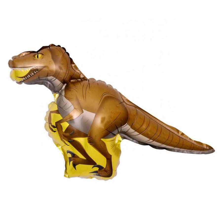 Velociraptor Dinosaur Foil Balloon, 104cm (2 pack)