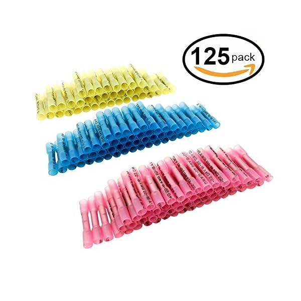 125pcs-Wire-Connectors-Sopoby-Heat-Shrink-Wire-Connector-Kit-Waterproof-Assorted-Crimp-Connector-Electrical-Set-22-10GA50Red-50Blue-25Yellow