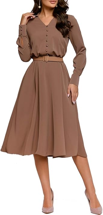 swing dress for work