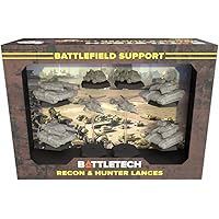 Catalyst Game Labs BattleTech | Mercenaries Forcepack | Battlefield Support Recon & Hunter Lances| Expansion | Miniature Game