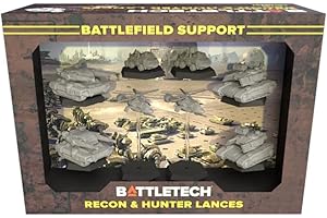 Catalyst Game Labs BattleTech | Mercenaries Forcepack | Battlefield Support Recon & Hunter Lances| Expansion | Miniature Game