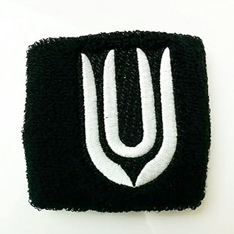 Amazon Co Jp Uverworld ロゴ Uv リストバンド 白 ウーバー グッズ