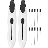 Healifty 12pcs Diabetic Monofilament Tester Pen Foot Probe Nerve Skin Contact Needle Diagnostic Tool Lancing Device 10g