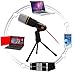 Artempo Studio Microphone Set Condenser Microphone with Stand, Pop Filter and 360 Flexible Gooseneck Holder