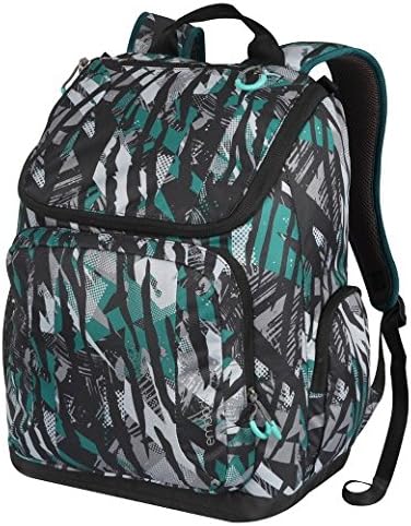 Embark Jartop Elite Cushioned Backpack - Blue Green Black Grey