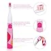 Saky Two Mode Sonic Toothbrush Battery Toothbrush Toddler Electric Toothbrush Kids Pink