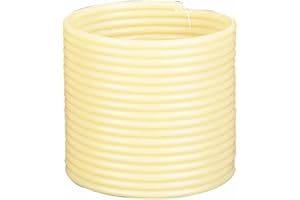 Candle by the Hour 144-Hour Refill, Eco-Friendly Natural Beeswax with Cotton Wick,Yellow