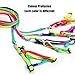 Miyoo Pet Leash Harness Set Colour Profusion Strong Durable Nylon Puppy Cat Rabbit Kitten Pull Dog Harness and Leash Set Adjustable Puppy Harnesses Lead Set