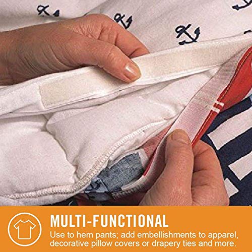 VELCRO Brand For Fabrics Sew On Fabric Tape for Alterations and