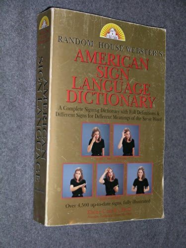 Amazon.com: Random House Webster's Concise American Sign Language