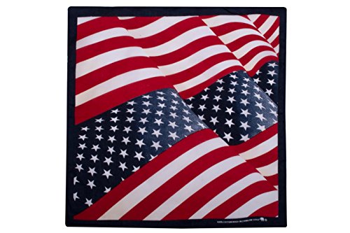 Original Elephant Brand Bandanas 100% Cotton Since 1898-12 Pack (Americana)