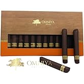 OMNIYA Delicacy Chocolate Cigar Box 12 Pieces Milk Chocolate Cigars (5.82 oz) Gourmet Gift for Birthday, Anniversary, Graduation & Corporate Gifting