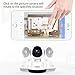 FREDI Wireless 1080P IP Baby Pet Monitor Camera WiFi Camera with Two-Way Function,Infrared Night Vision,Pan Tilt,P2P WPS Ir-Cut Nanny IP Camera Motion Detection Support 128GB sd Card(not Include)