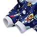 CuteBone Small Dogs Outfit Soft Puppy Onesies Pjs Dog Pajamas Pet Coat Cat Apparel Comfy Doggie Jumpsuit Bodysuit for All Seasons P16M