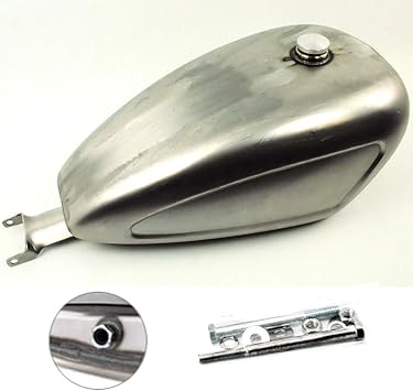 Indented 3.3 GAL Carb//EFI Gas Fuel Tank For Harley Sportster 883 1200 XL Models