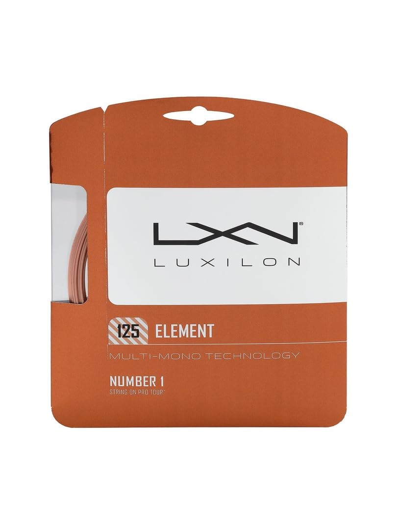 Wilson Element Tennis Racket String 1.25 mm, Gold