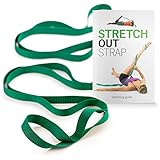 The Original Stretch Out Strap with Exercise Book by OPTP – Top Choice of Physical Therapists & Athletic Trainers