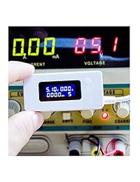 Vanki Cables de prueba de voltaje amperios medidor de potencia Tester Multímetro, velocidad de cargadores, USB, Capacidad de Power Banks