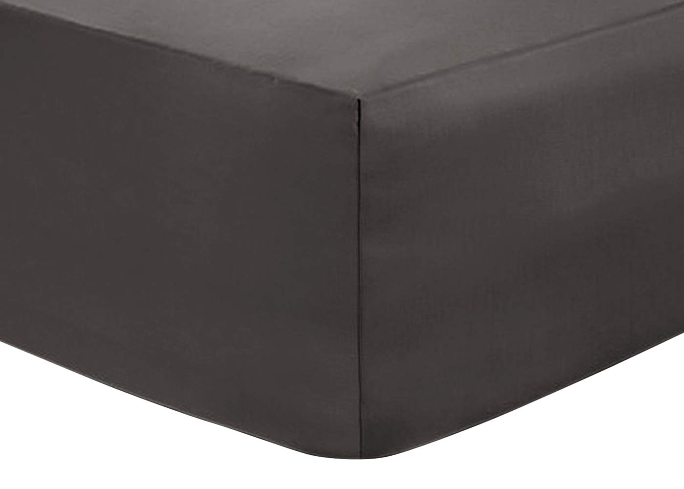 Fitted Sheets 25CM Extra Deep Percale - Grey - Bunk Bed