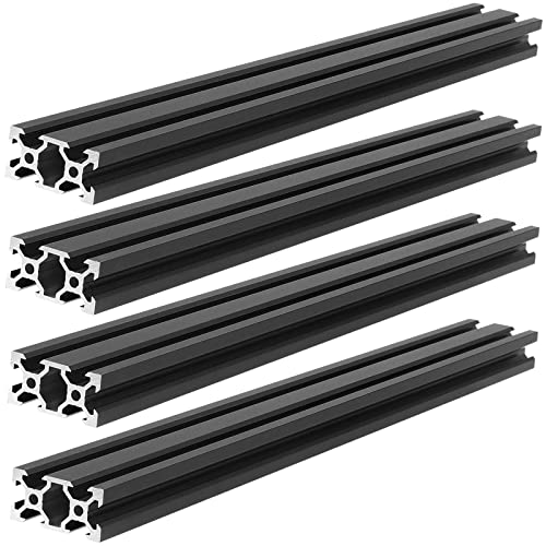 JOIKIT 4 PCS 2040 Aluminum Profile Extrusion V Type, 400 mm Anodized V