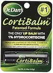 Dr. Dans Cortibalm Lip Balm for Chapped Lips, 3 Count