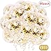 60pcs Gold Confetti Latex Party Balloons，12 Inch Latex Party Balloons with Golden Paper Confetti Dots for for Birthday Baby Shower Decoration