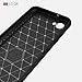 LG Q6 Case, LG G6 Mini Case, LG Q6 Plus Case, Wellci Soft Silicon Luxury Brushed Case with Texture Carbon Fiber Design Protection Cover for LG Q6 / LG G6 Mini / LG Q6 Plus / LG Q6+ (Black)