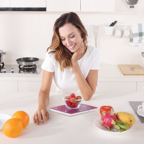 image for Digital Kitchen Scale,Multifunction Food Scale with USB Rechargeable,K