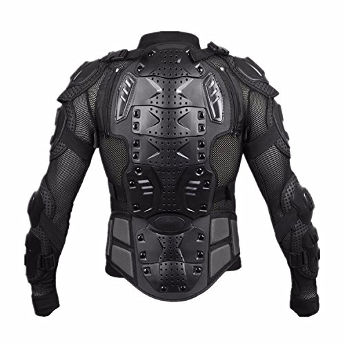 Motorcycle Full Body Armor Protective Jacket Guard ATV Motocross Gear Shirt Black Size M Fit For 2005 2006 2007 2008 2009 2010 TRIUMPH Sprint ST/ABS