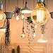 Vintage Light Bulb, Elfeland Antique Retro Edison Bulb 60w E26 E27 Medium Base Globe Incandescent Light Bulbs G80 Dimmable for Pendant Lighting Wall Sconces Ceiling Fan (2 Pack)