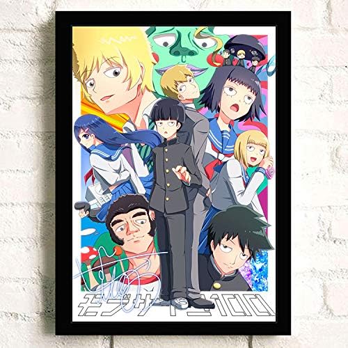 Mob Psycho 100 Japanese Anime Poster Prints Wall Art Decor Unframed,32x22 16x12 Inches,Multiple Patterns Available