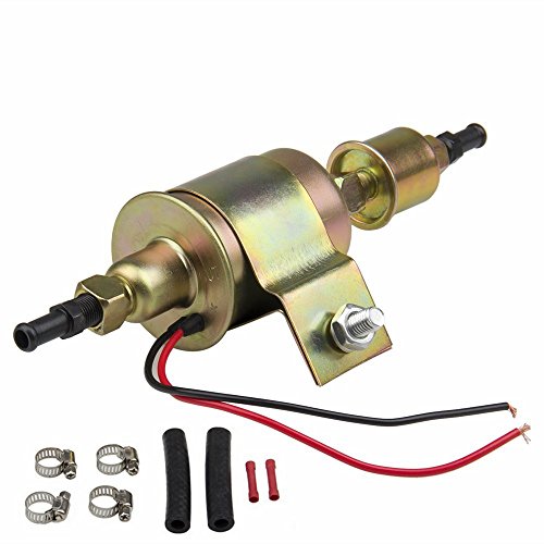 Bang4buck High Performance Universal Electric Fuel Pump Self- primming Transfer Pumps 5/16 inch, 5-9 Psi, 20-30 GPH for E8012S, FD0002, P60430, EP12S, 6414671-2 Wire Design - Thumbnail 7
